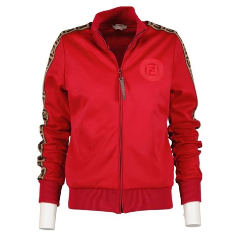 fendi red jacket|authentic fendi jacket.